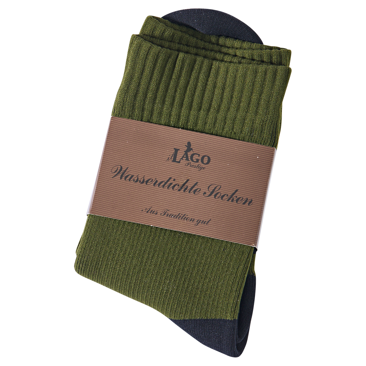 Socks Unisex, Waterproof (Olive\/Black)