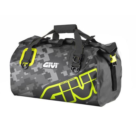 Sacoche de selle Givi EA115CM (40 LITRES) Universel - Gris / JauneRef : GI1325 / EA115CM