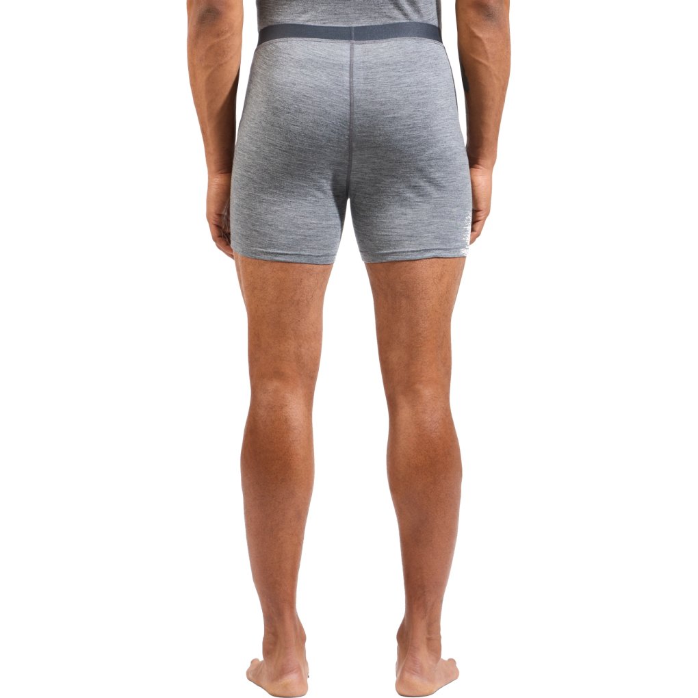 Odlo Natural Merino 160 Boxers Men - odlo steel grey melange