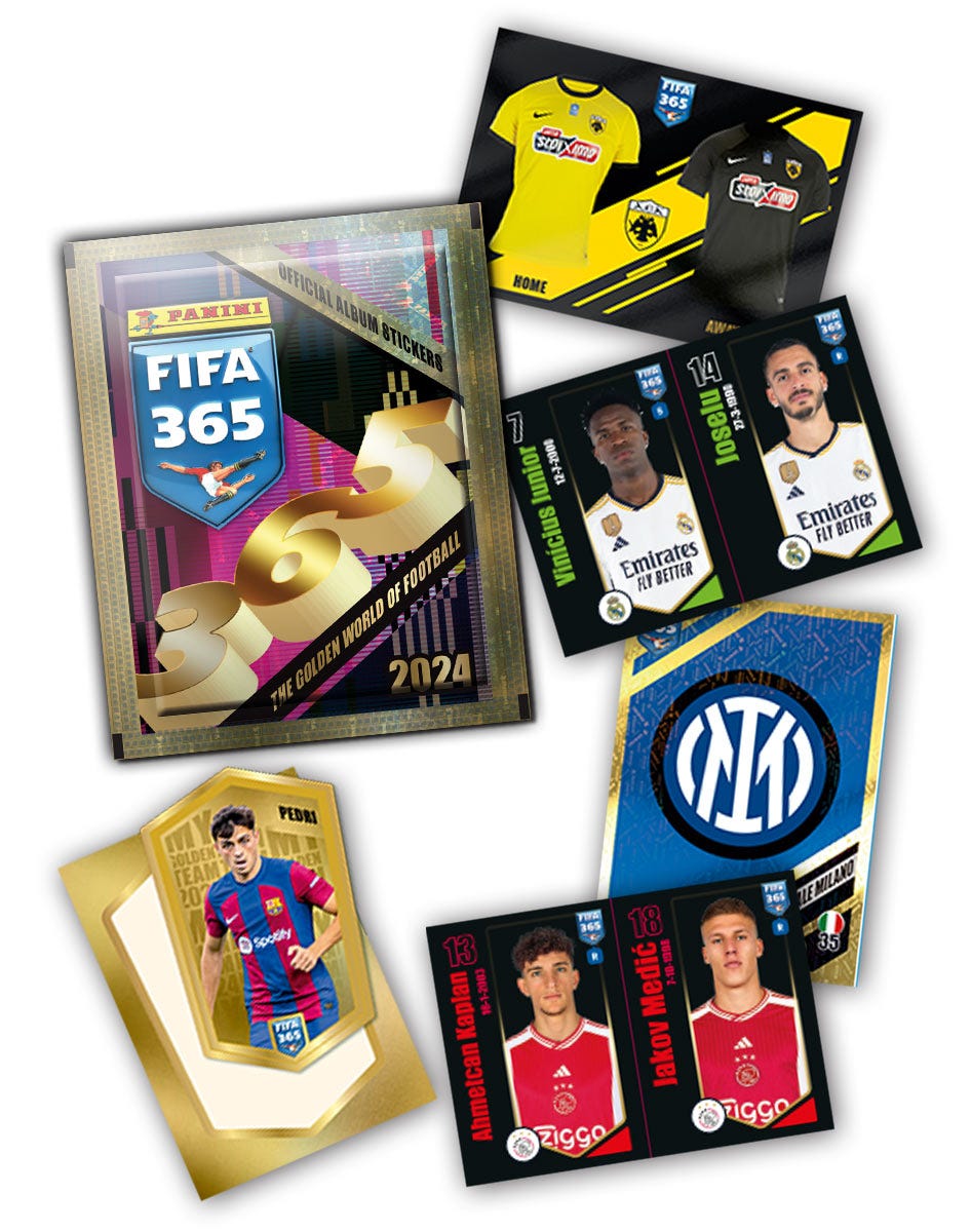 Panini FIFA 365 2024 - Box of 50 packets