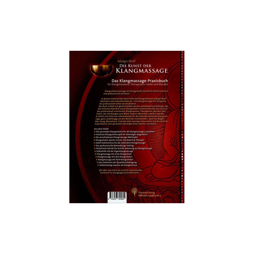 Traumzeit Verlag Die Kunst der Klangmassage – Thomann Ireland