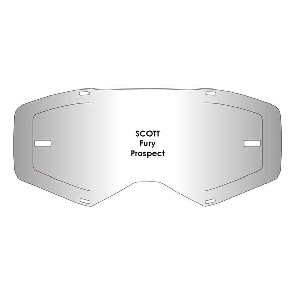 Airscreen Fury / Prospect Mask Screen - GrayRef: ASM0140 / 012-001-06