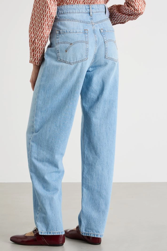 Barrel jeans - LIGHT BLUE