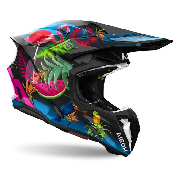 Casque cross Airoh TWIST 3 - AMAZONIA 2024 - MulticoloreRef : AR1363
