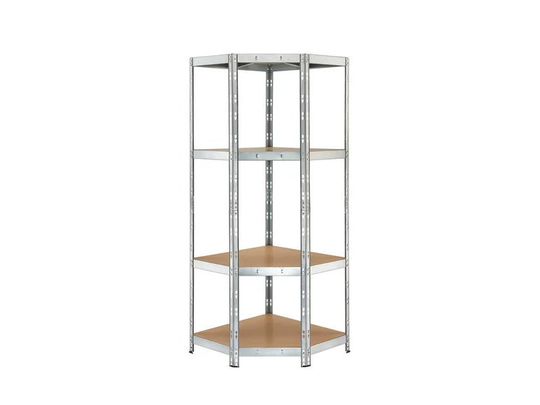 PARKSIDE® Rayonnage d'angle, 4 étagères, 70 x 70 x 180 x 40 cm