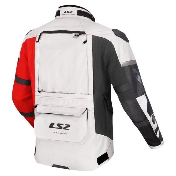 Ls2 X-Master Motorcycle Jacket - Gray / RedRef: LS1318
