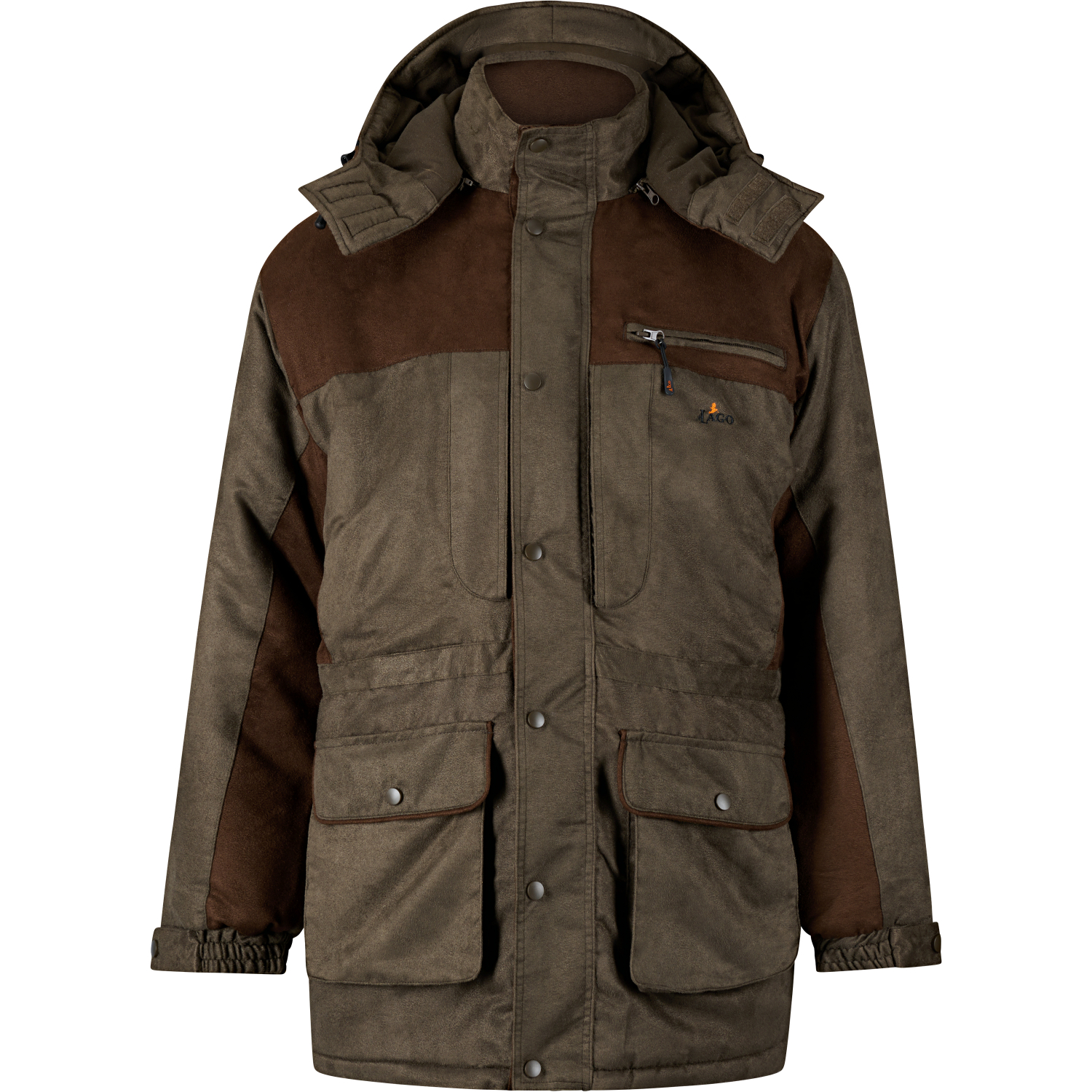 il Lago Prestige Arctic Outdoor Jacket Men (Olive\/Brown)