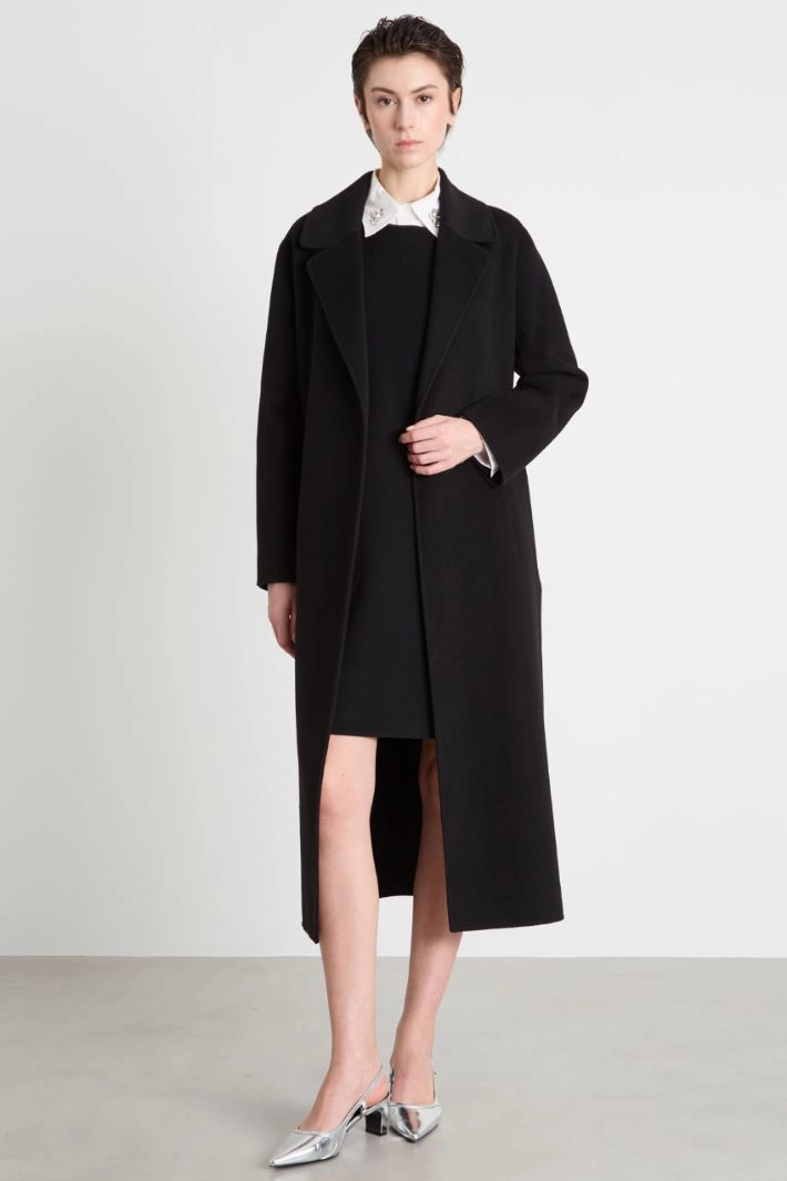 Robe coat - BLACK