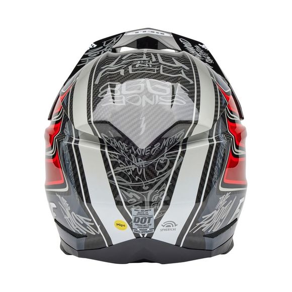 Casque cross Bell MOTO-10 SPHERICAL FASTHOUSE DITD 2026 - Noir / RougeRef : EL0728