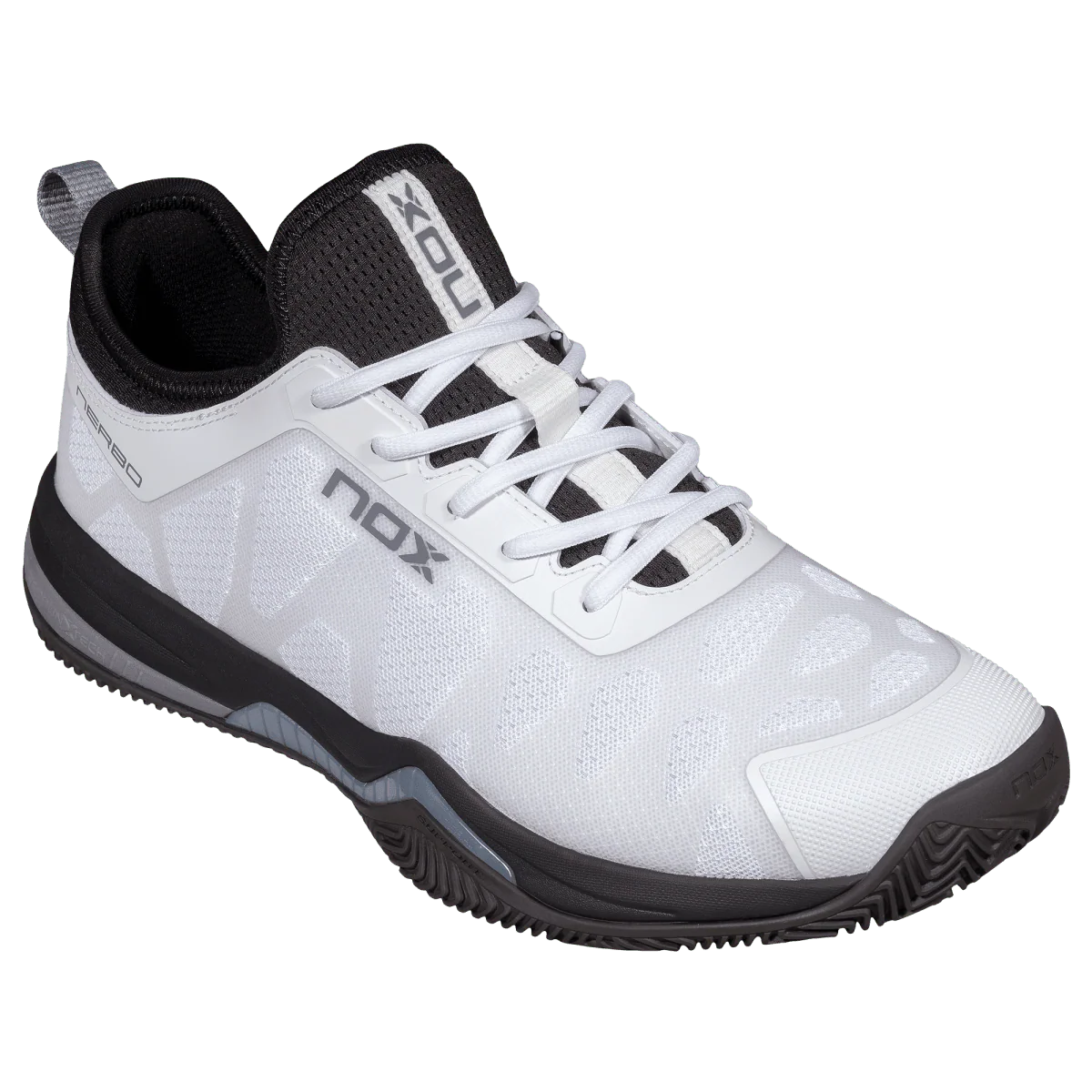 NERBO White/Raven Padel Shoes