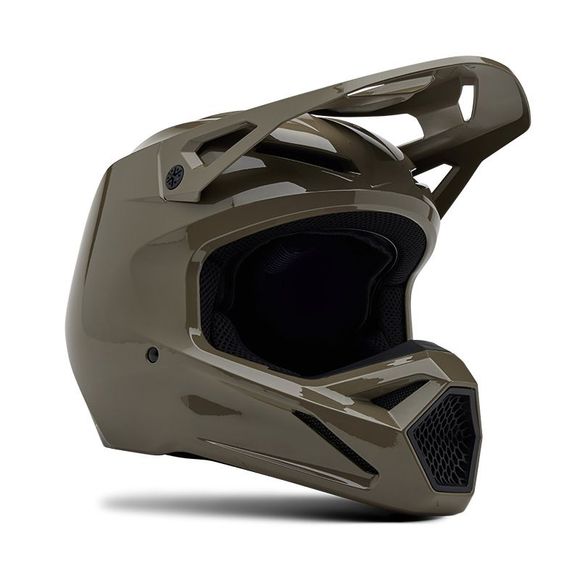 Casque cross Fox V1 SOLID 2025 - Gris / MarronRef : FX5683
