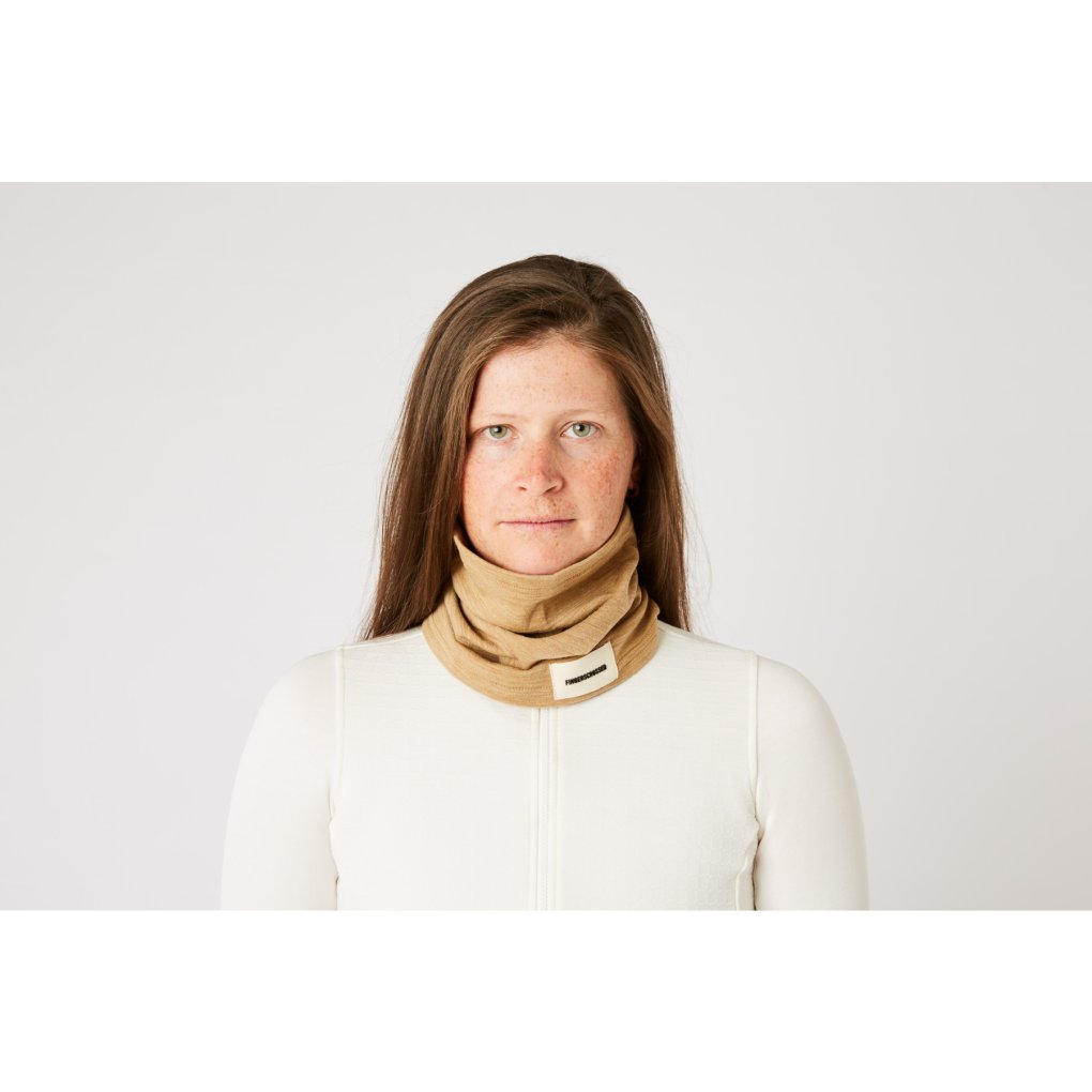 FINGERSCROSSED Tube Scarf - Camel