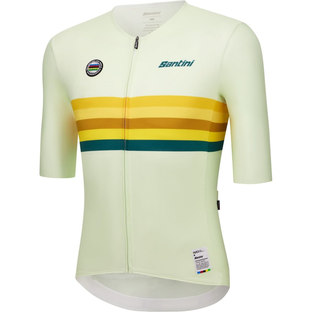 Santini UCI World Champion Jersey Men RE97175CUCIAUS - Australia