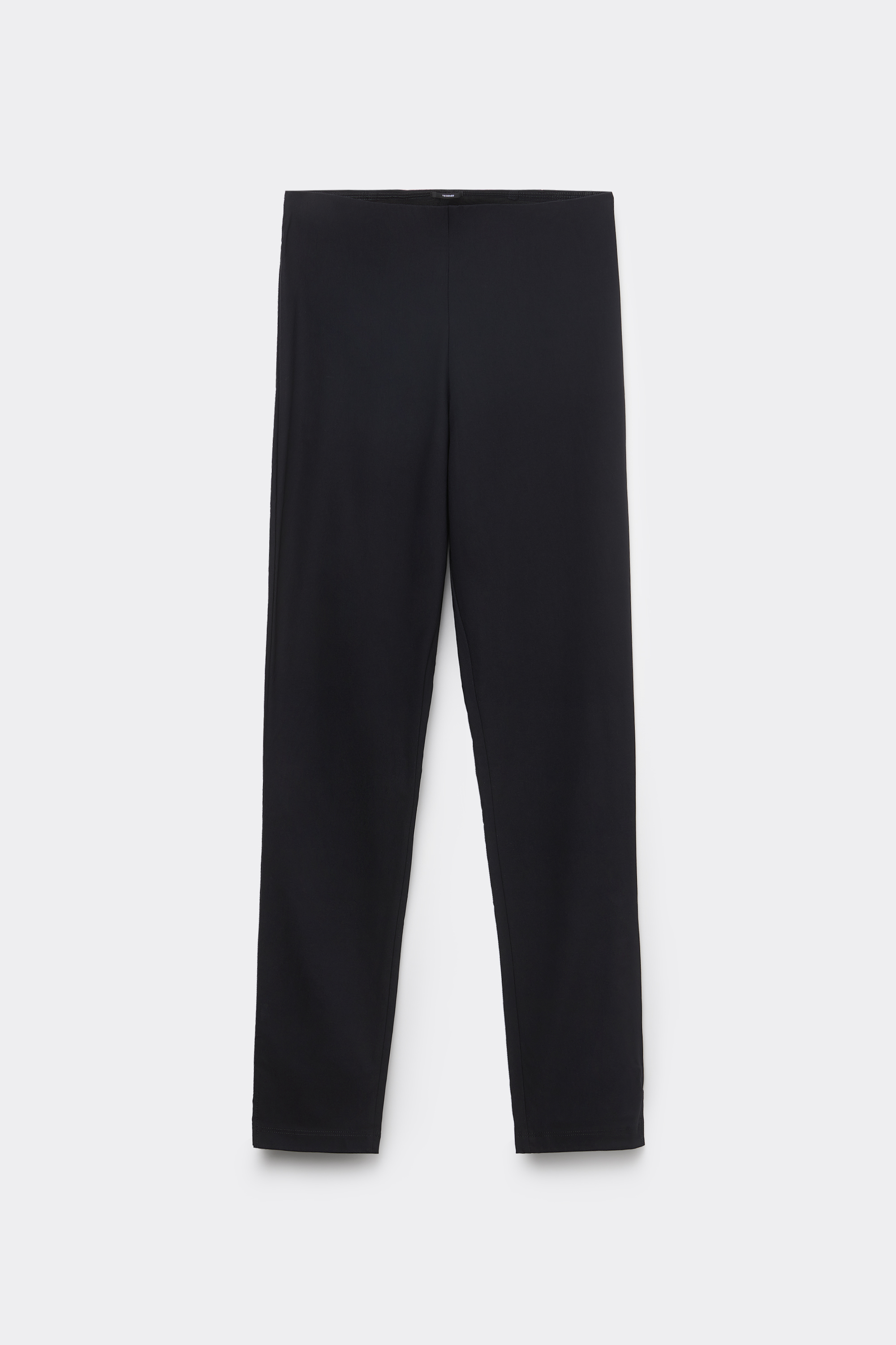 Viscose Capri Trousers with Small Slits