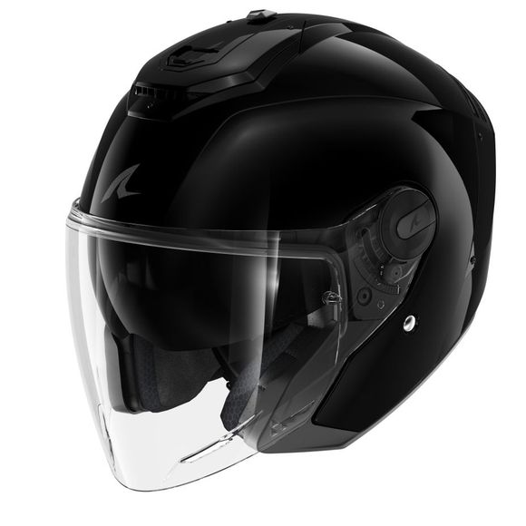 Casque jet Shark RS JET BLANK - NoirRef : SH1721-C572