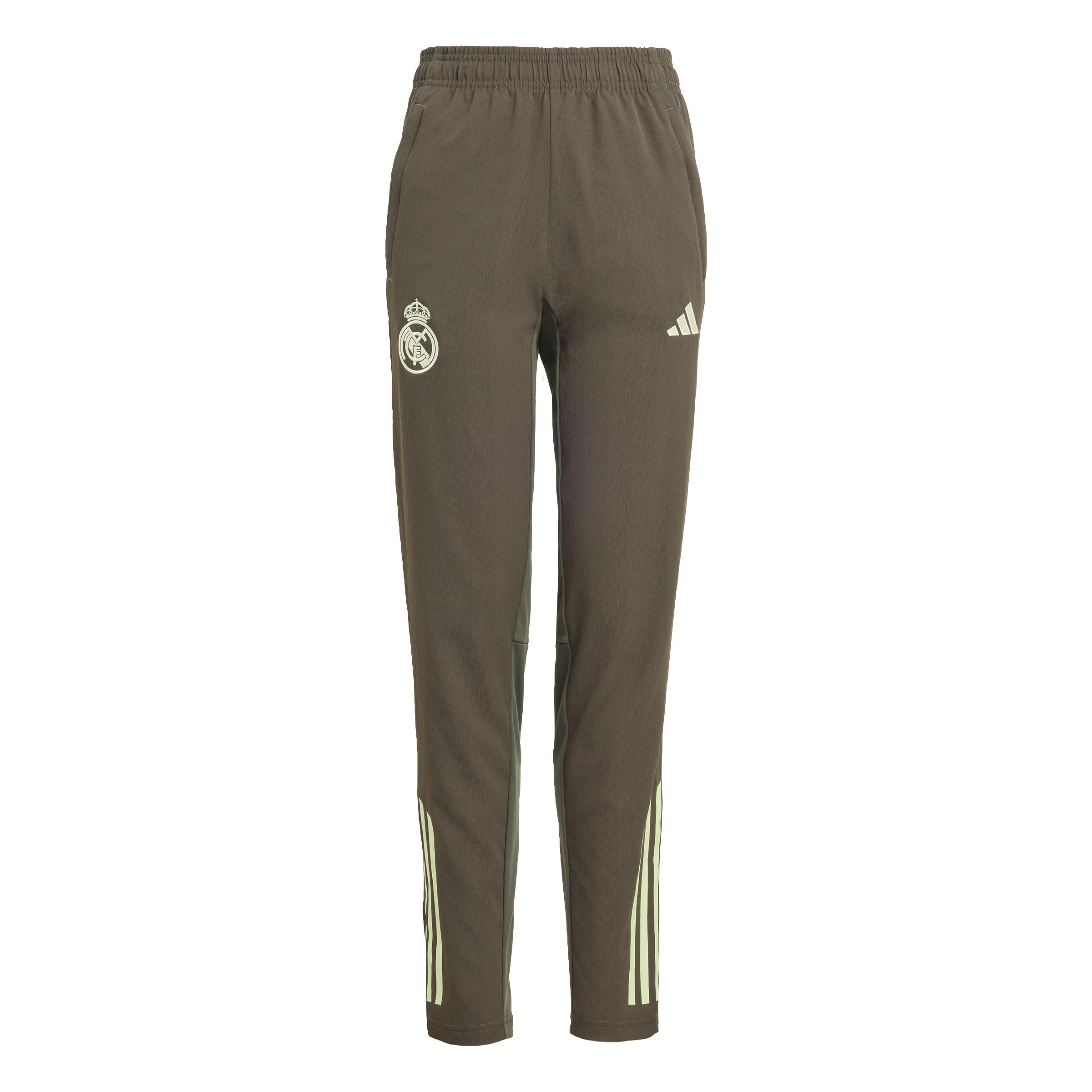 Kids adidas Training Tracksuit Pants 25/26 Dark Olive