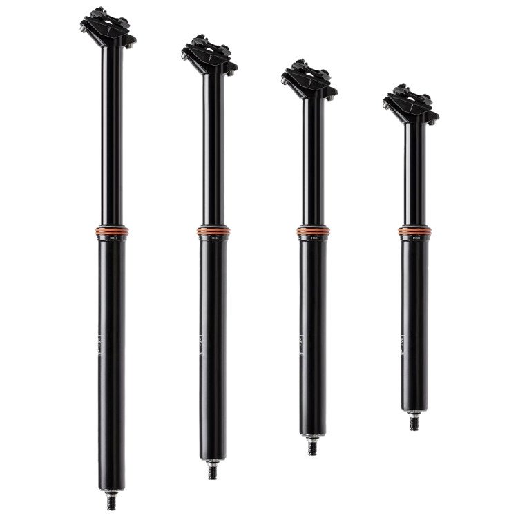 Vecnum NIVO Dropper Post - 30.9 | TRAVELFIT (stepless) | trigLOC Remote - black