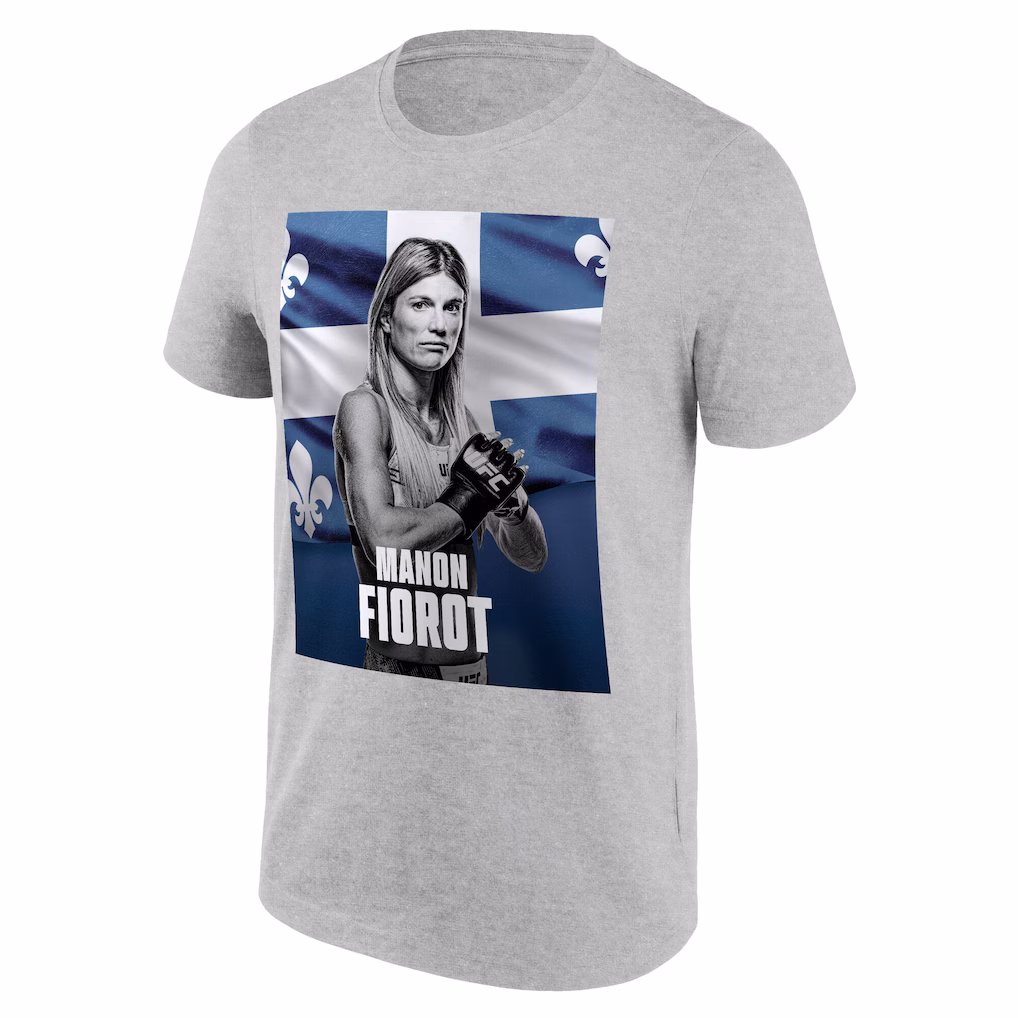 UFC 315 Manon Fiorot T-Shirt- Sports Grey - Mens