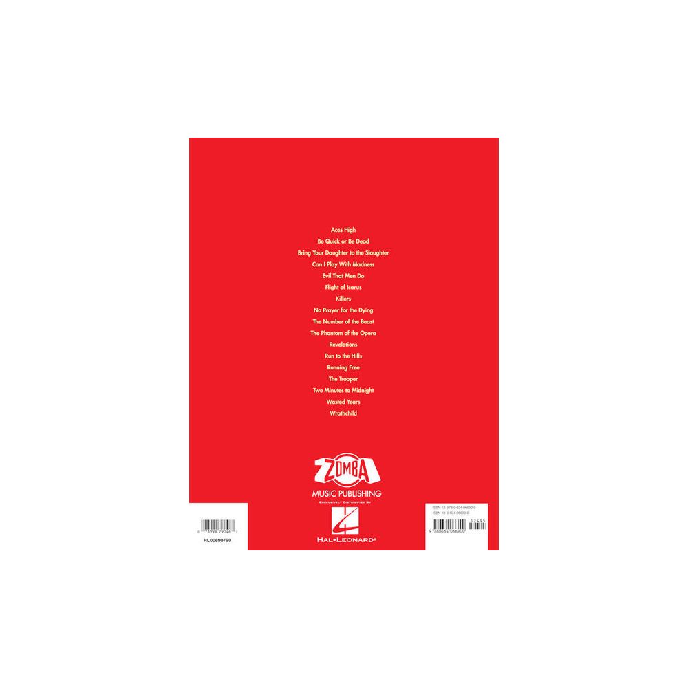 Hal Leonard Iron Maiden Anthology – Thomann Ireland