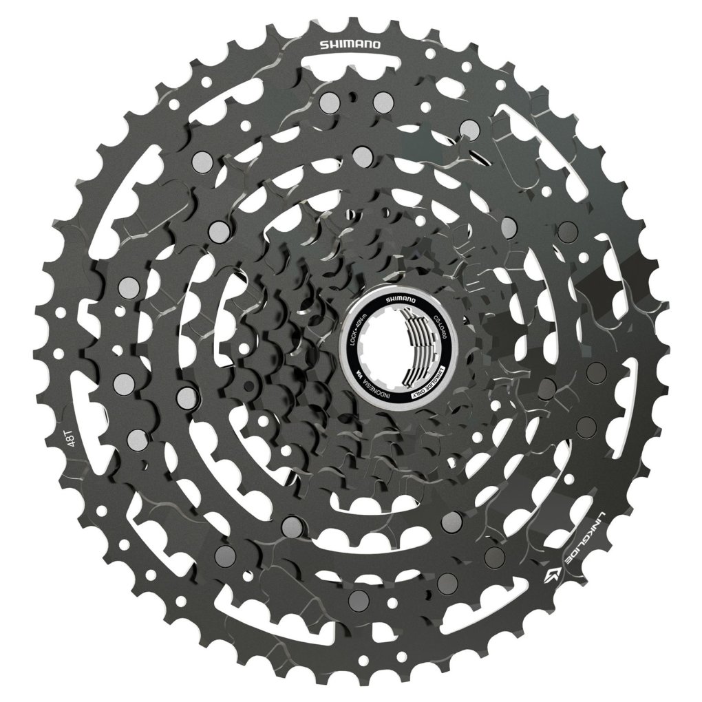 Shimano CS-LG400 Cassette - LinkGlide | 10-speed - 11-48 Teeth