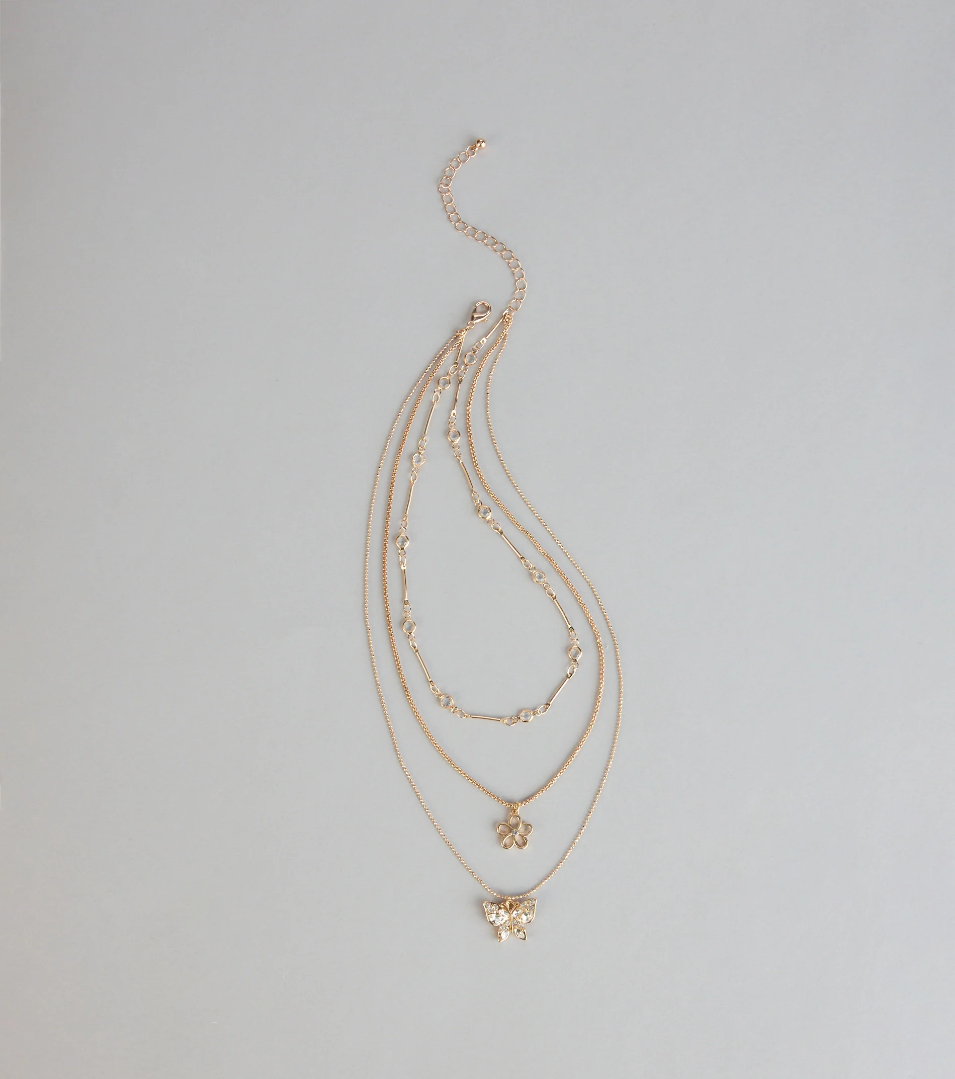 Garden Glow Layered Necklace