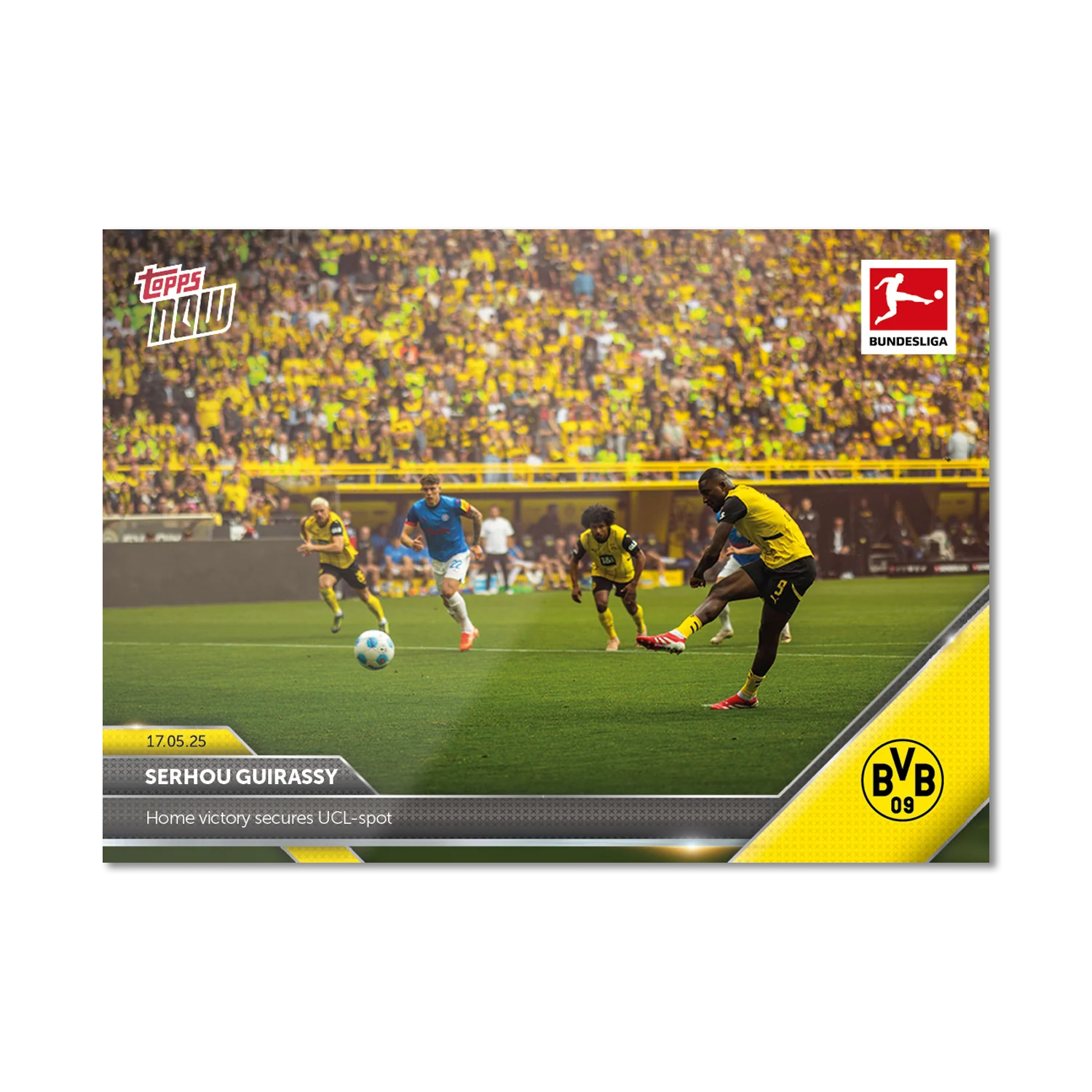 Serhou Guirassy - 2024-25 Bundesliga Topps NOW® - Card 192