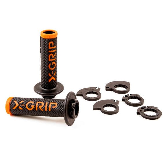 X-GRIP GRIPS LOCK Universal Handlebar Grips - OrangeRef: XGR0064 / 0513XG2097