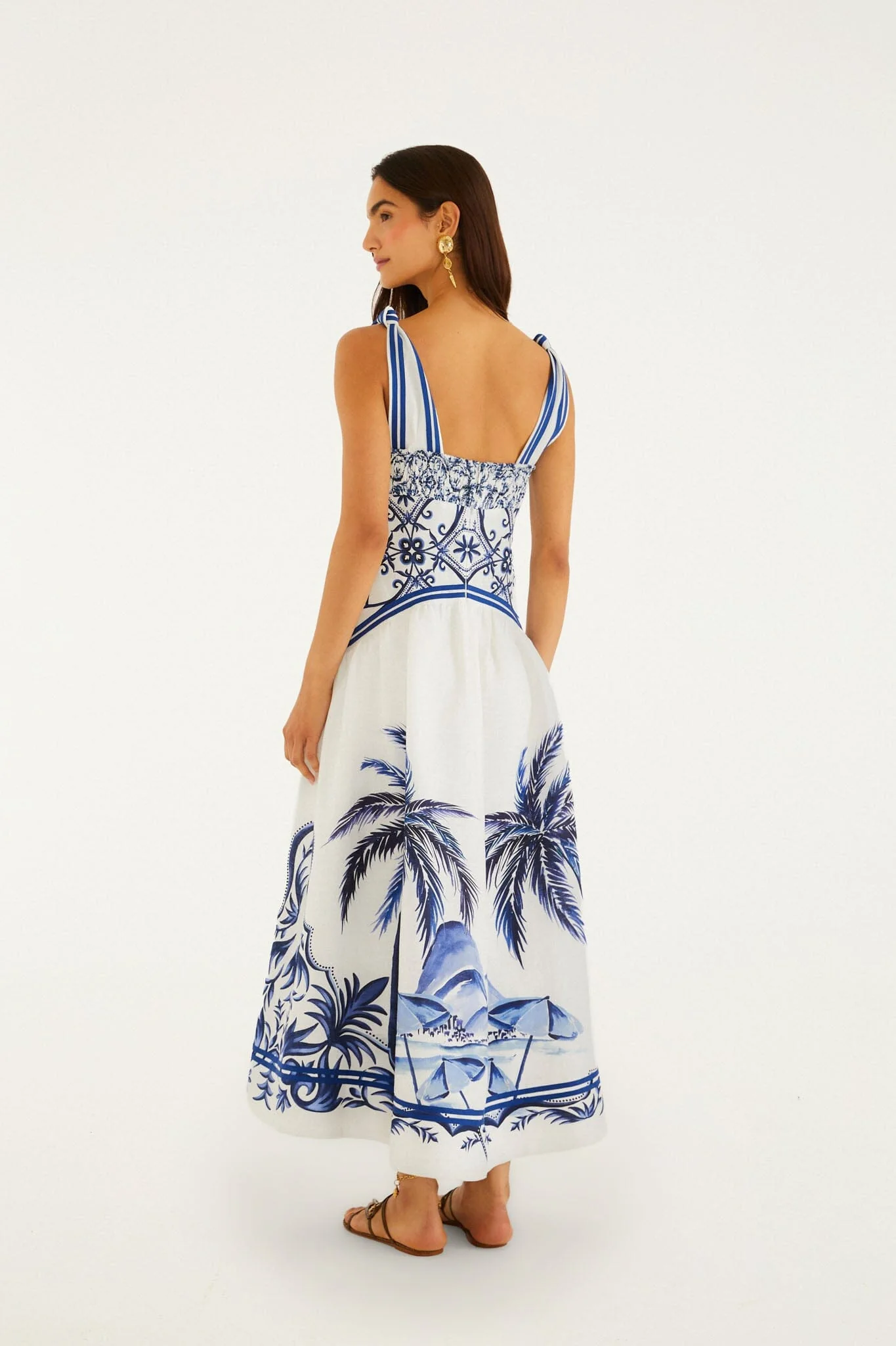 Off-White Wonderful City  Maxi Dress