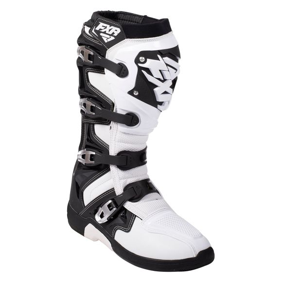FXR FACTORY RIDE BLACK/WHITE 2021 cross boots - Black / WhiteRef: FXR0093