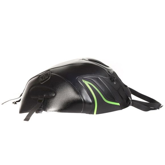Bagster tank pad BLACK/MATTE BLACK/DECO BLACK/MATTE BLACK/PEARL GREEN BORDERRef : 1627O