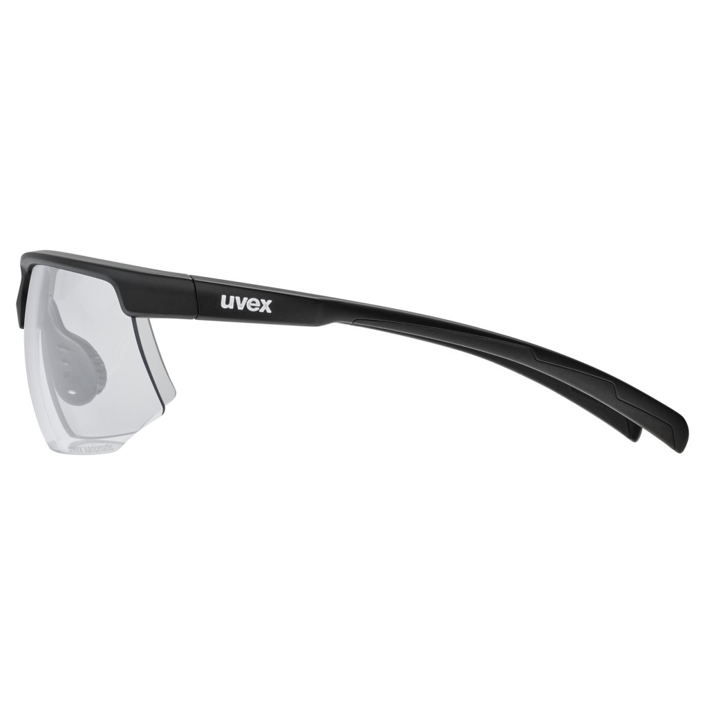 Uvex Aerios V Glasses - black matt/smoke