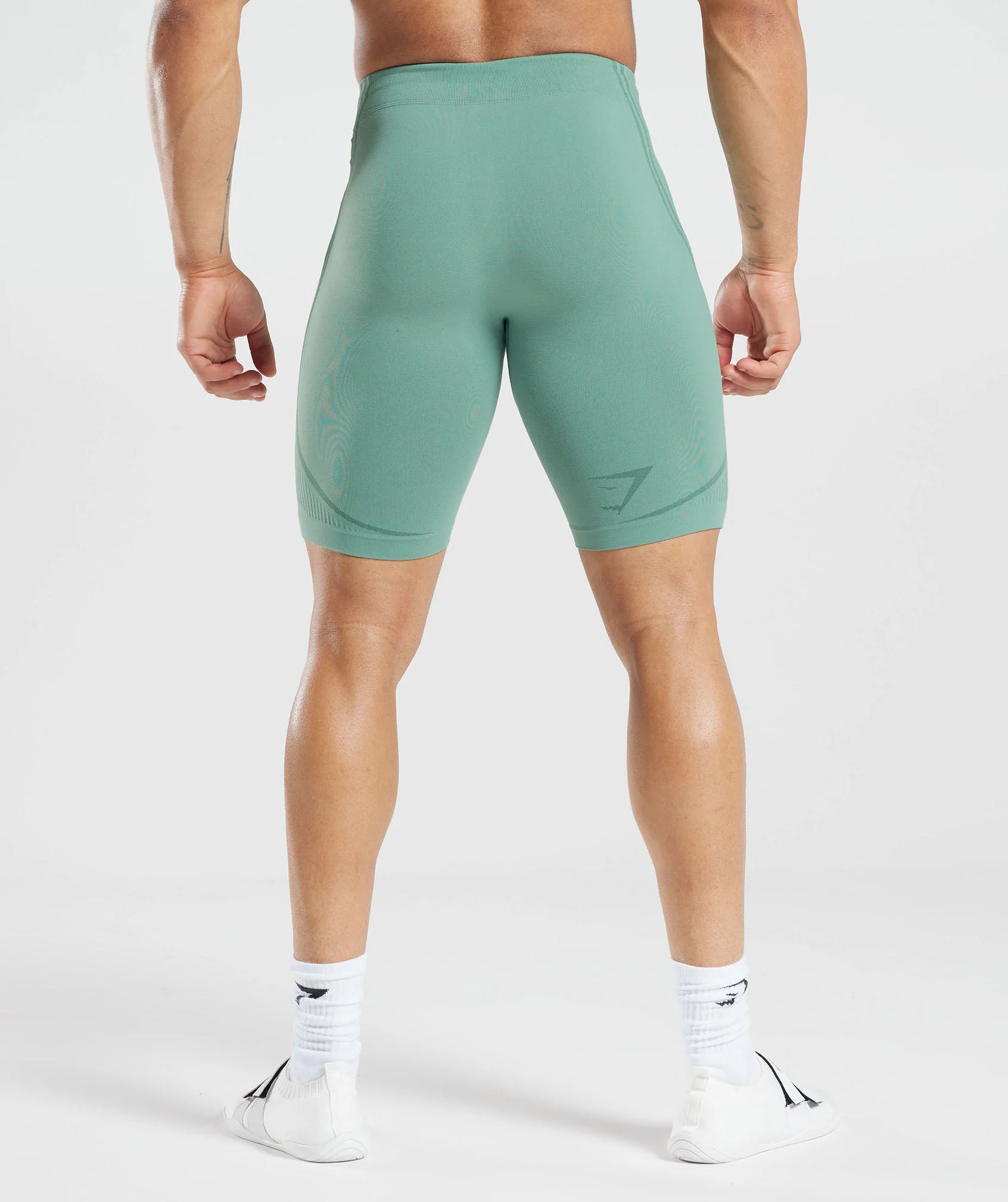 315 Seamless Shorts Ink Teal/Jewel Green