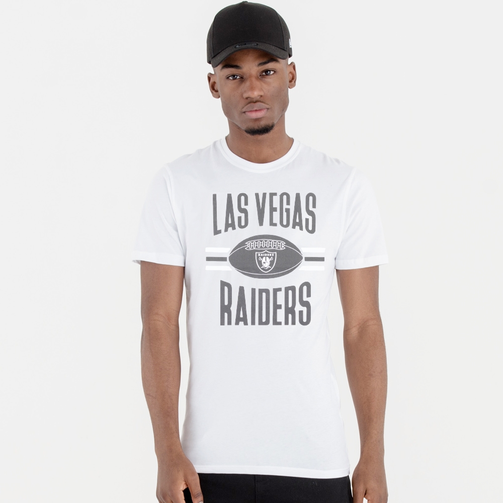 Las Vegas Raiders Football New Era NFL T-Shirt White