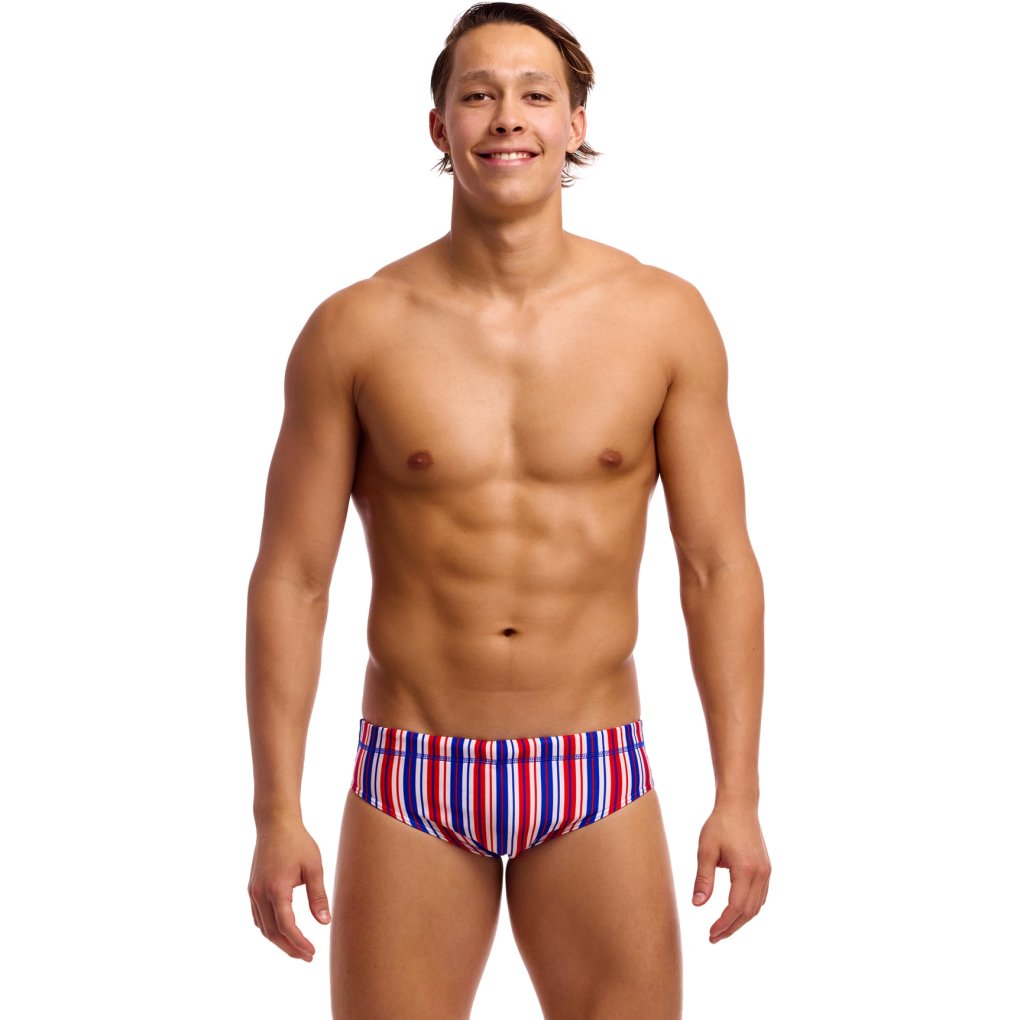 Funky Trunks Classic Eco Swim Briefs Men - I Want You
