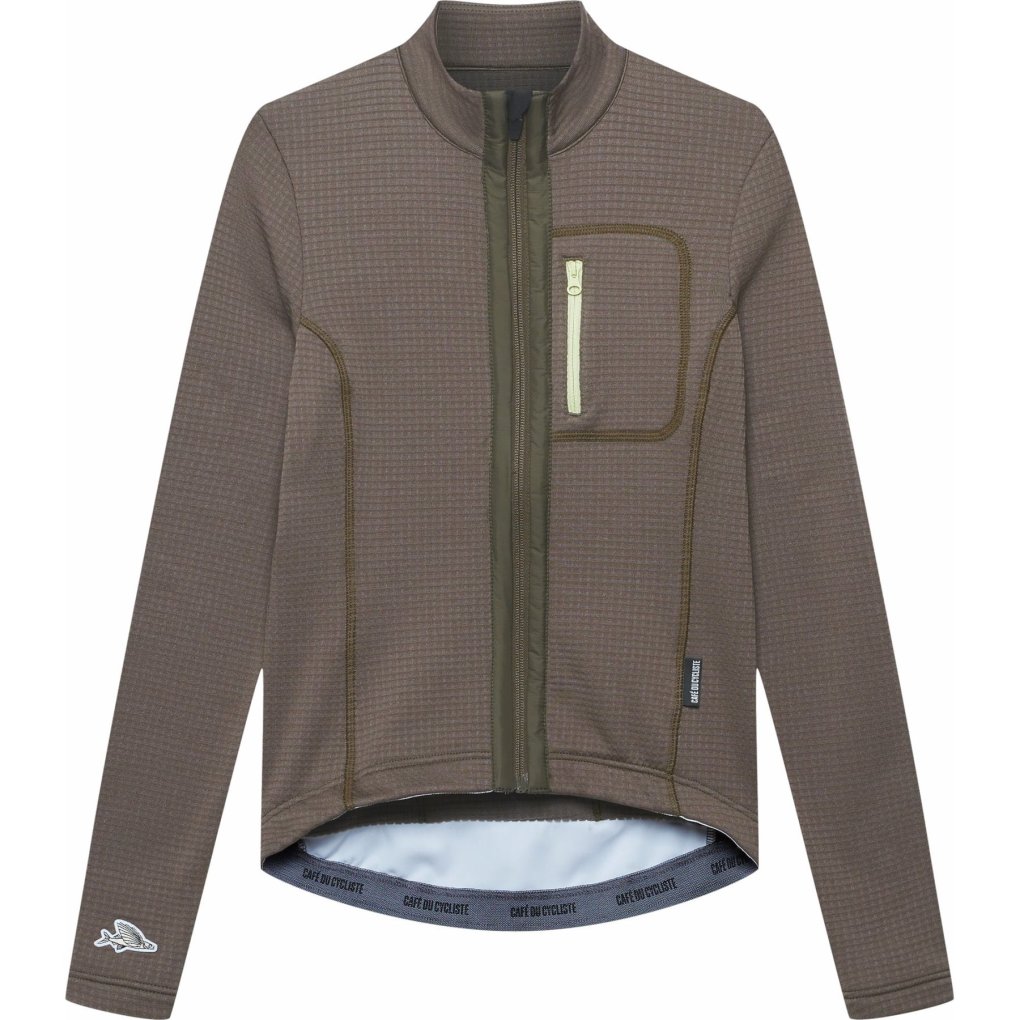 Café du Cycliste Lorenne Long Sleeve Jersey Women - carob