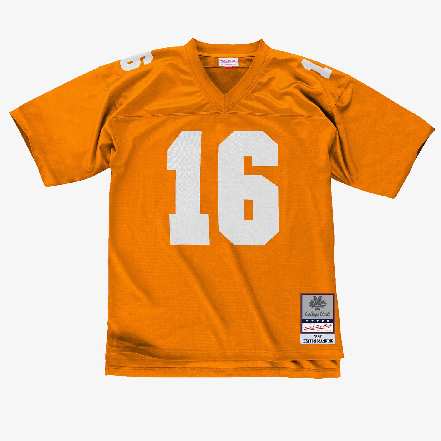 Peyton Manning #16 Tennessee Volunteers 1997 Legacy NCAA Jersey Orange