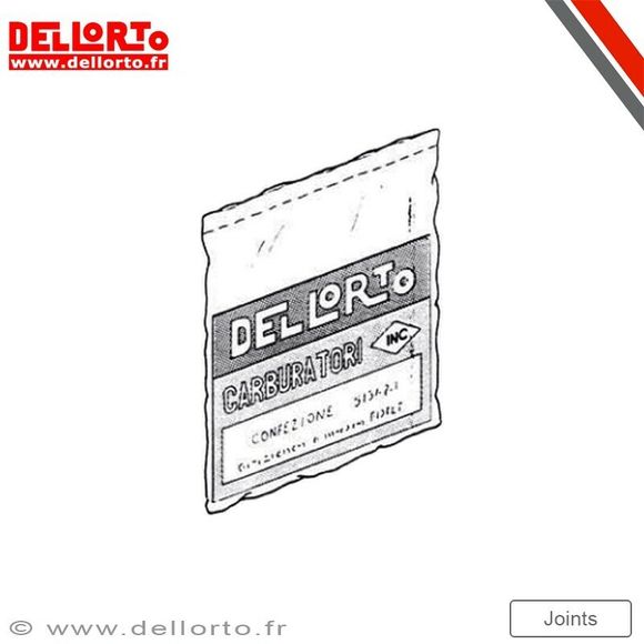 Dell Orto Carburetor Phbg Gasket KitRef: Dello00132A / 1015112