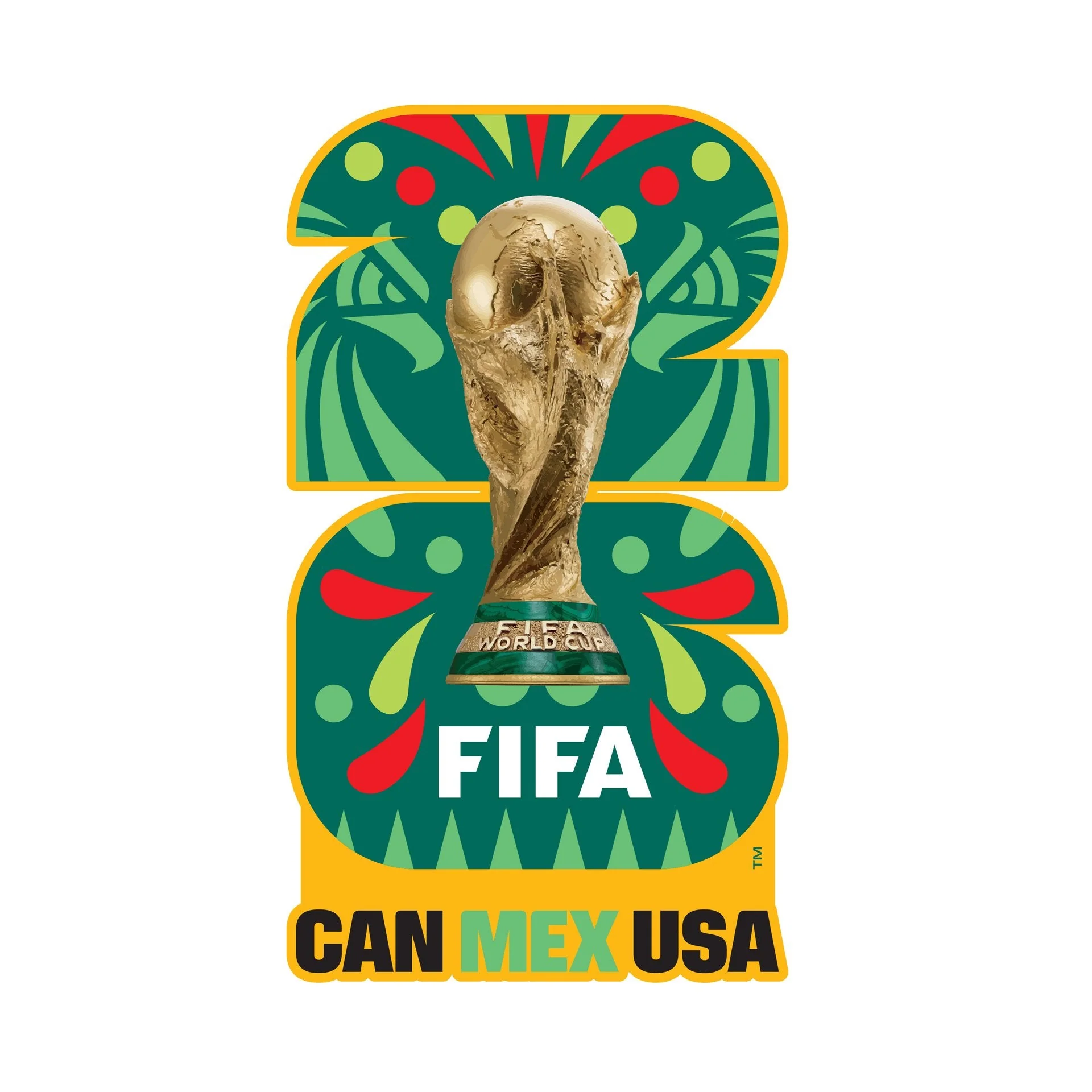2026 Soccer Fan Collection Host Country Mexico Magnet