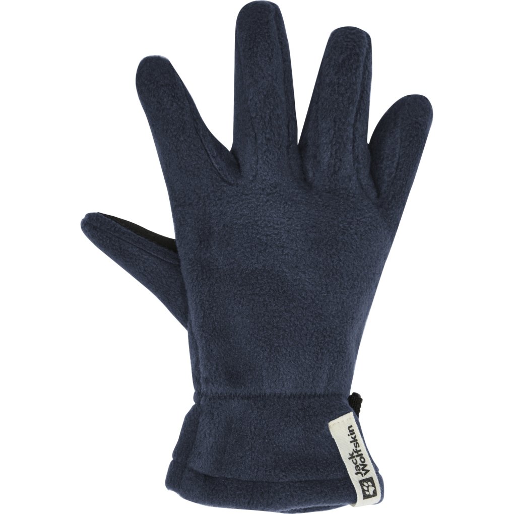 Jack Wolfskin Fleece Gloves Kids - midnight sky