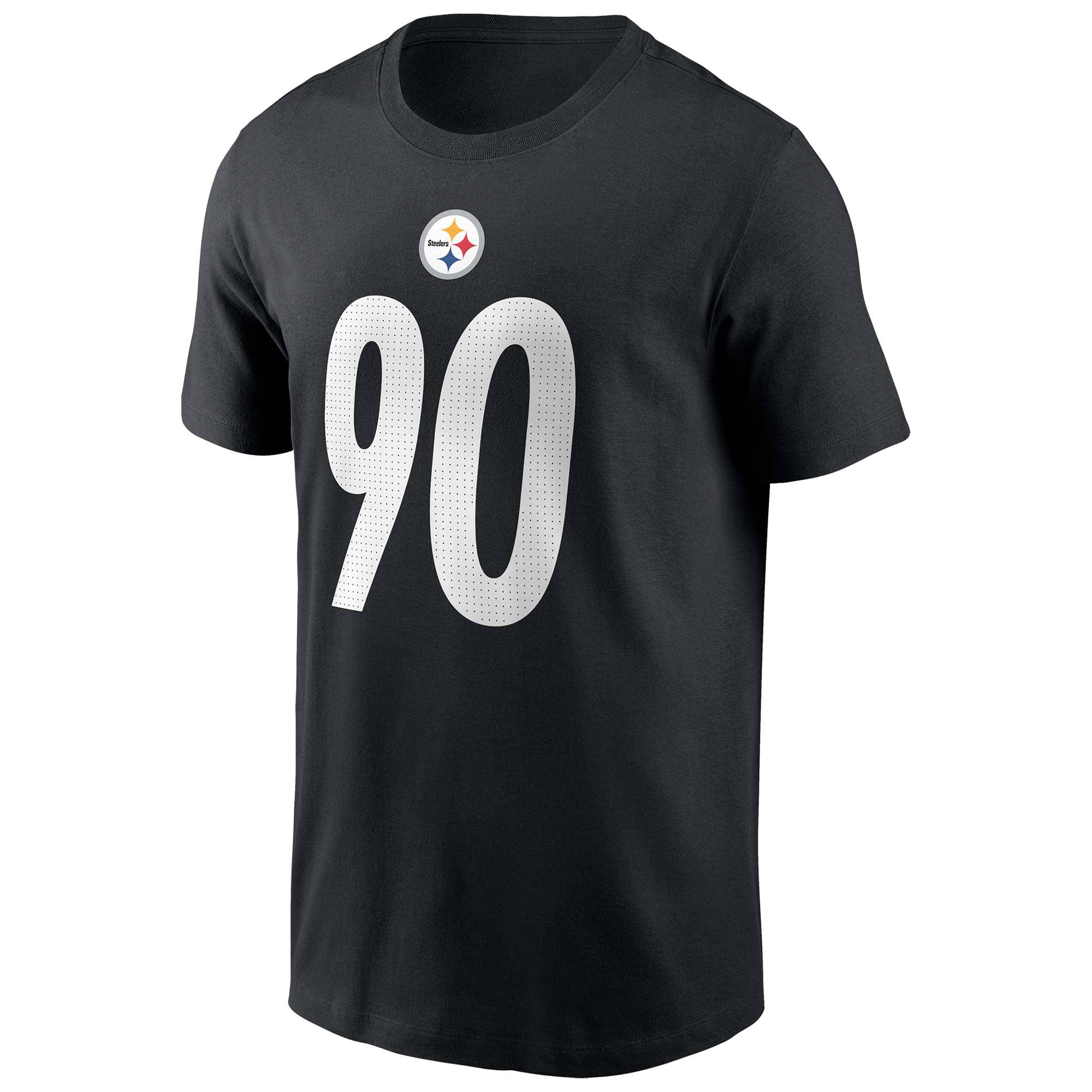 T.J. Watt #90 Pittsburgh Steelers Nike Player NFL T-Shirt Black
