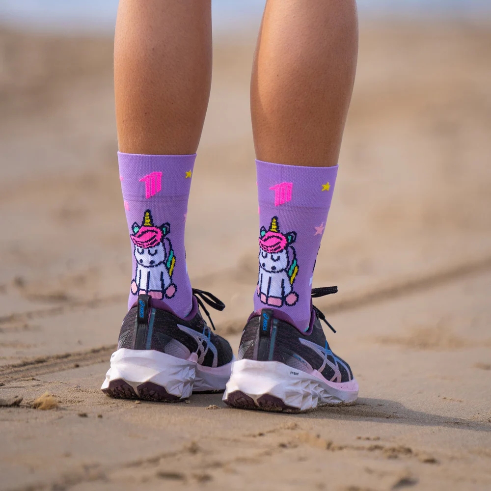 SPORCKS Running Socks - Stay Magic Purple