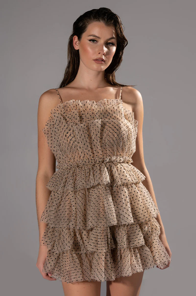 Tea Time Layered Mini Dress