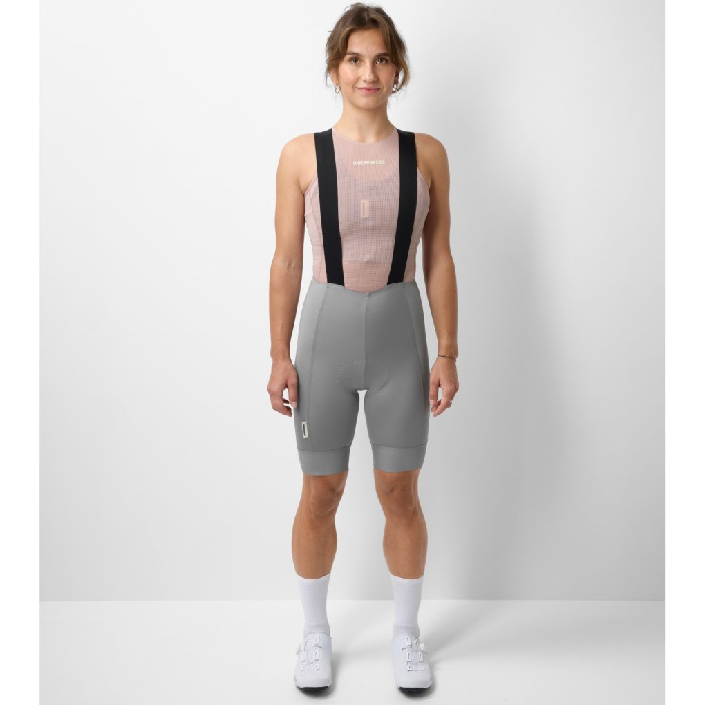 FINGERSCROSSED Road Bib Shorts Women - Morning Fog