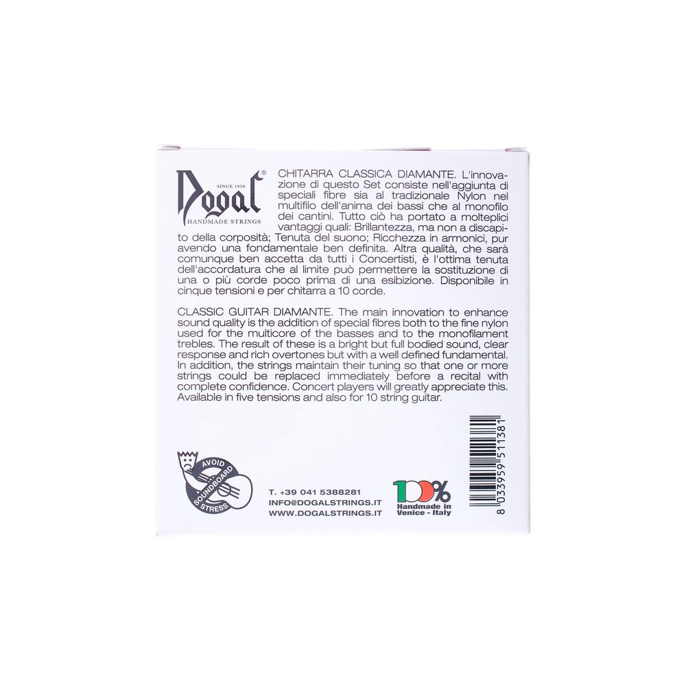 Dogal NR127A Diamante Soft Tension – Thomann Ireland