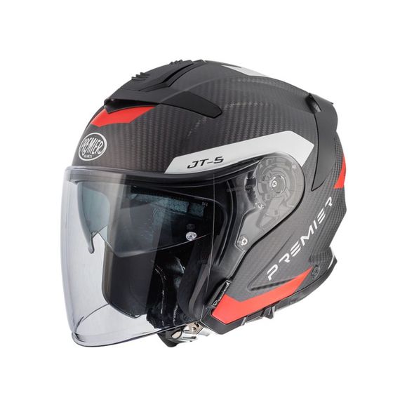 Jet Premier jt5 ma helmet - carbon / redRef: PE0466