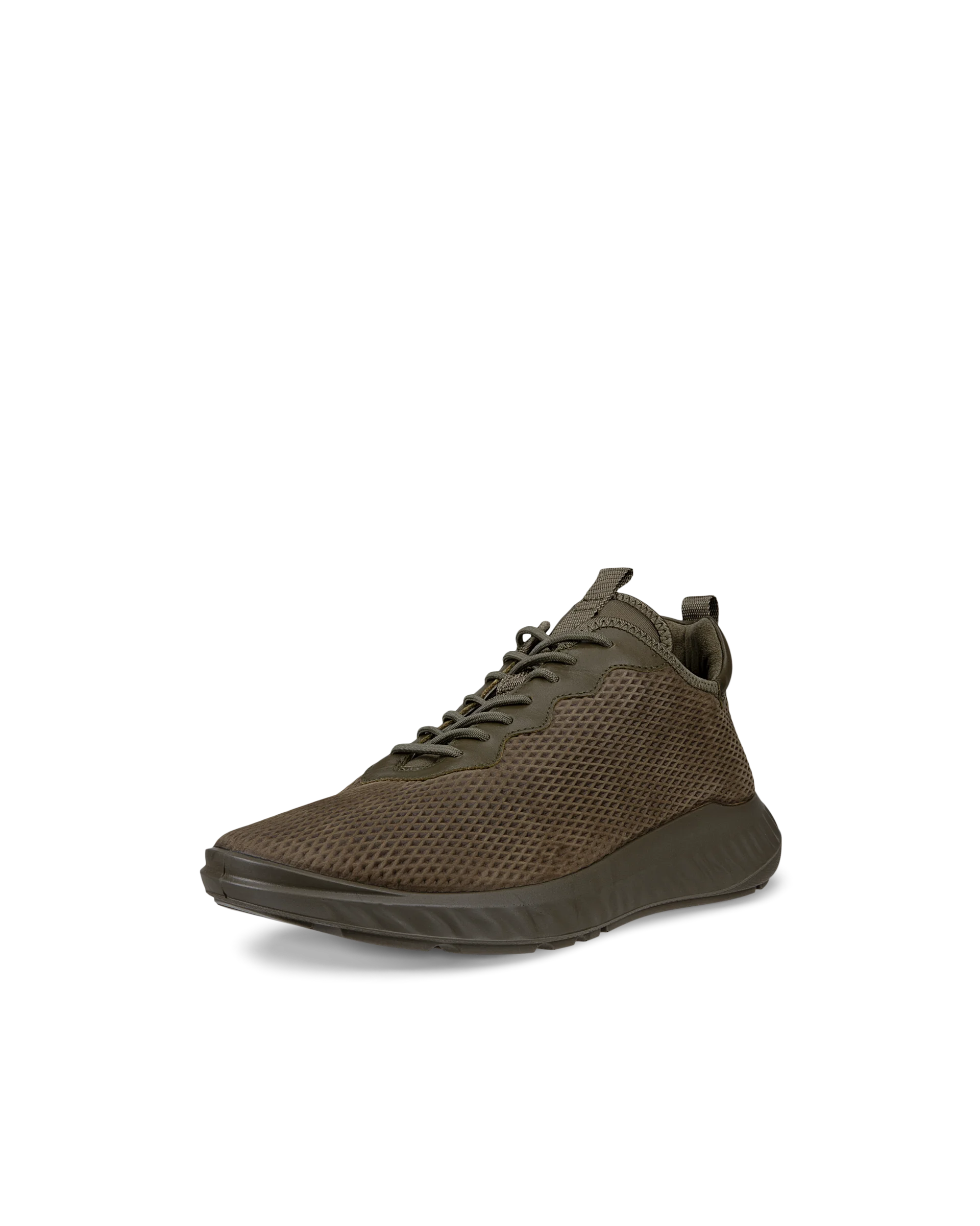 ECCO ATH-1FM Herren Sneaker aus Nubukleder Grün