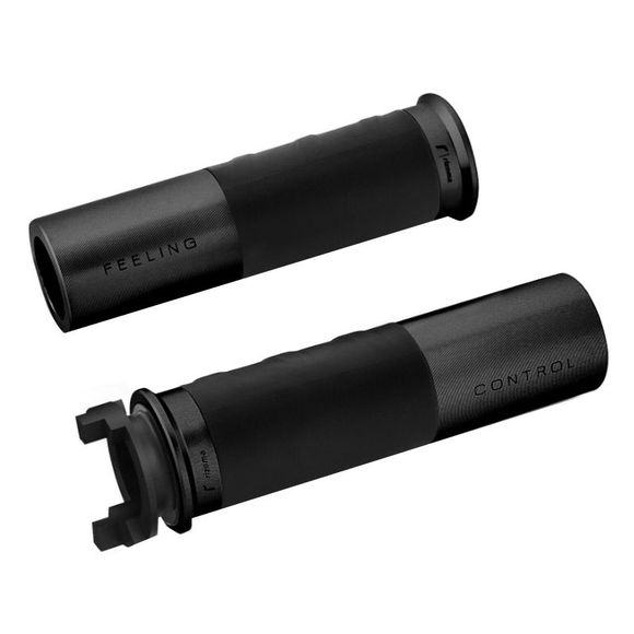 Rizoma sport line handlebar grips - blackRef: rz0919 / grx205b