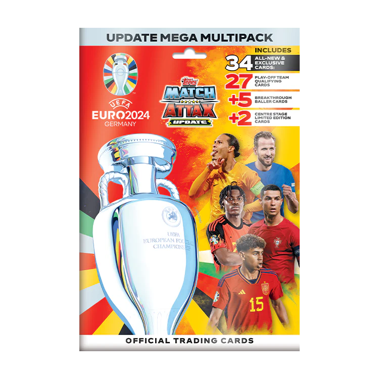 Official EURO 2024 Match Attax - Update Mega Multipack
