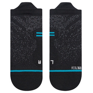 Stance Run Light Tab Socks Unisex - black