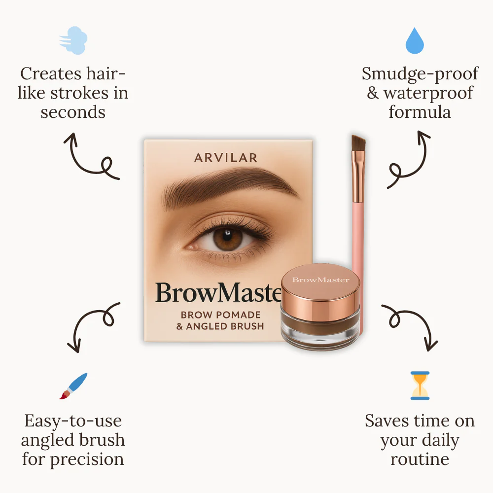 BrowMaster-Perfect Microblading Brows Instantly | 1+1 FREE